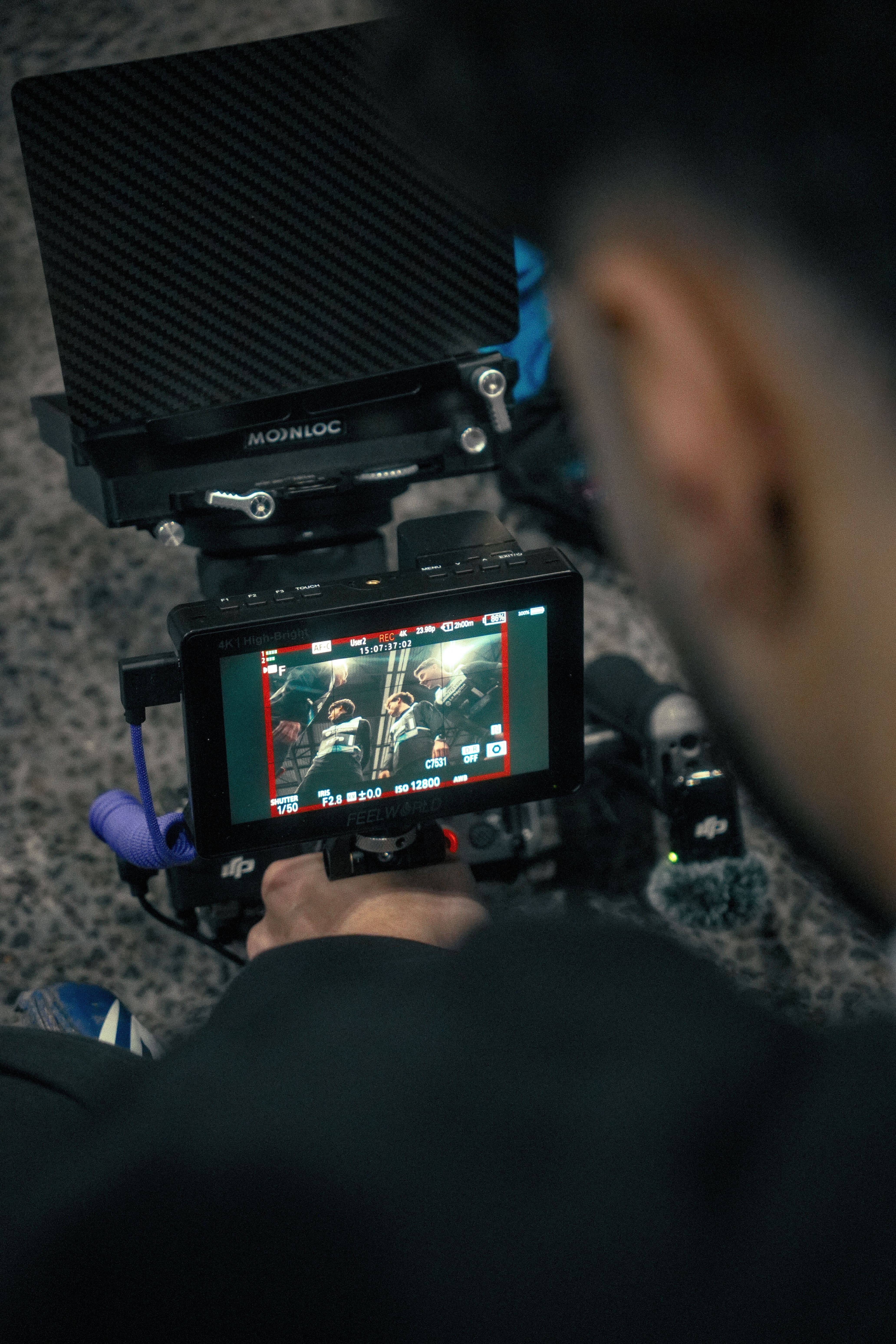 RAWRUN behind the scenes